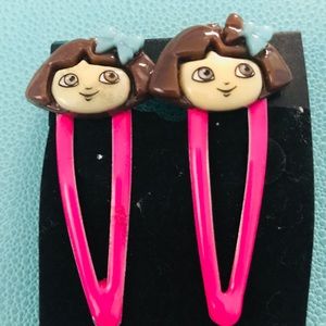 1 Dz Dora the Explorer Hair Clips